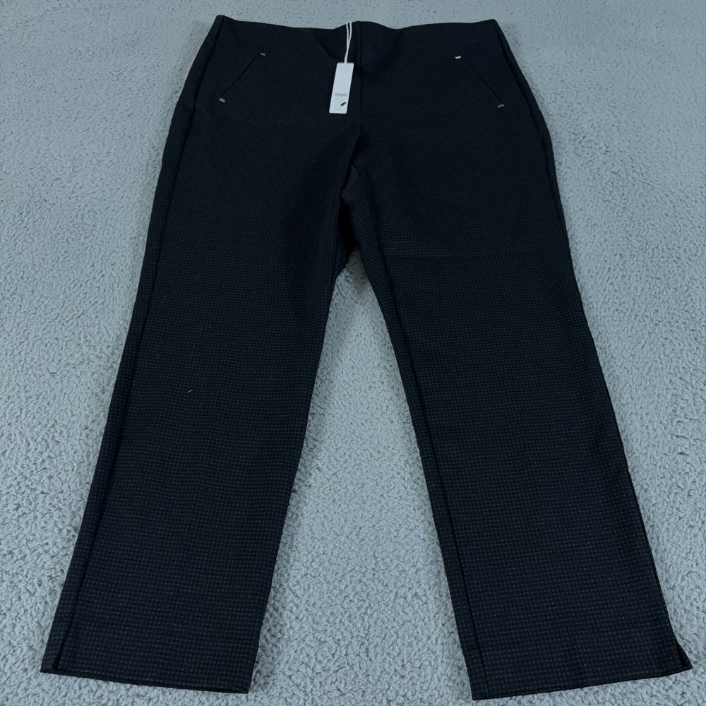 Chicos Pants Womens 3R So Slimming Juliet Slim Leg Houndstooth Trouser NEW $100‎